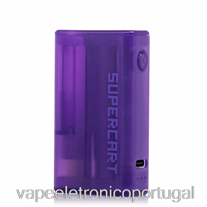Vape Eletrônico Supercart Superbox 510 Bateria Poção Roxa